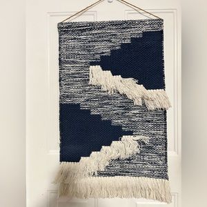 Blue & White Wall hanging from Target